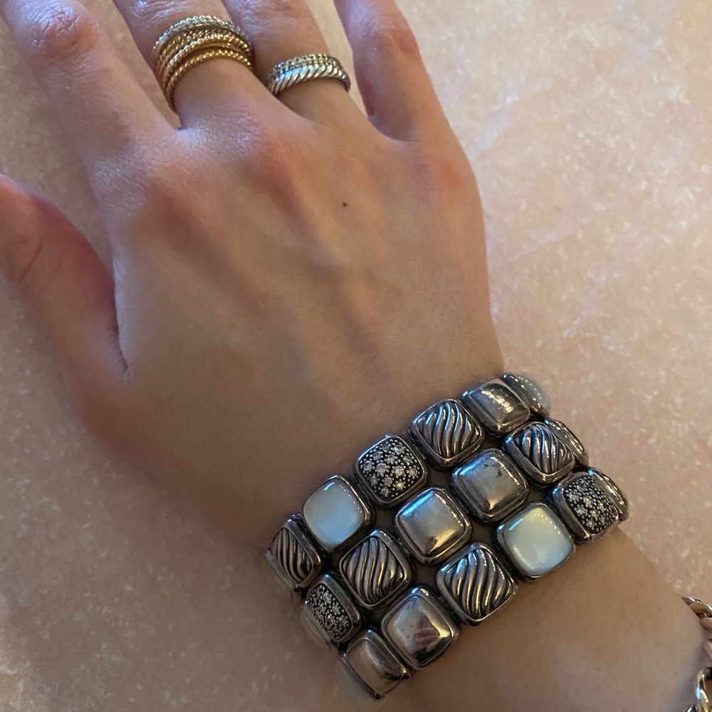 David Yurman chiclet bracelet